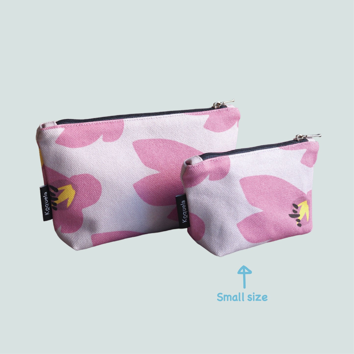 帆布ポーチ(S)〈桜崩し Sakura-Kuzushi〉