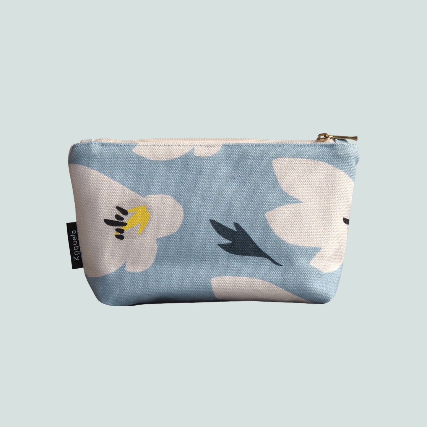 帆布ポーチ(L)〈桜崩し Sakura-Kuzushi〉