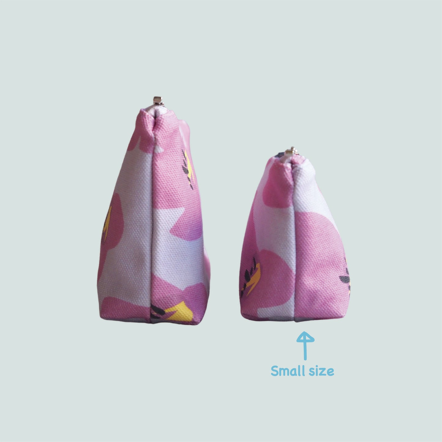 帆布ポーチ(S)〈桜崩し Sakura-Kuzushi〉