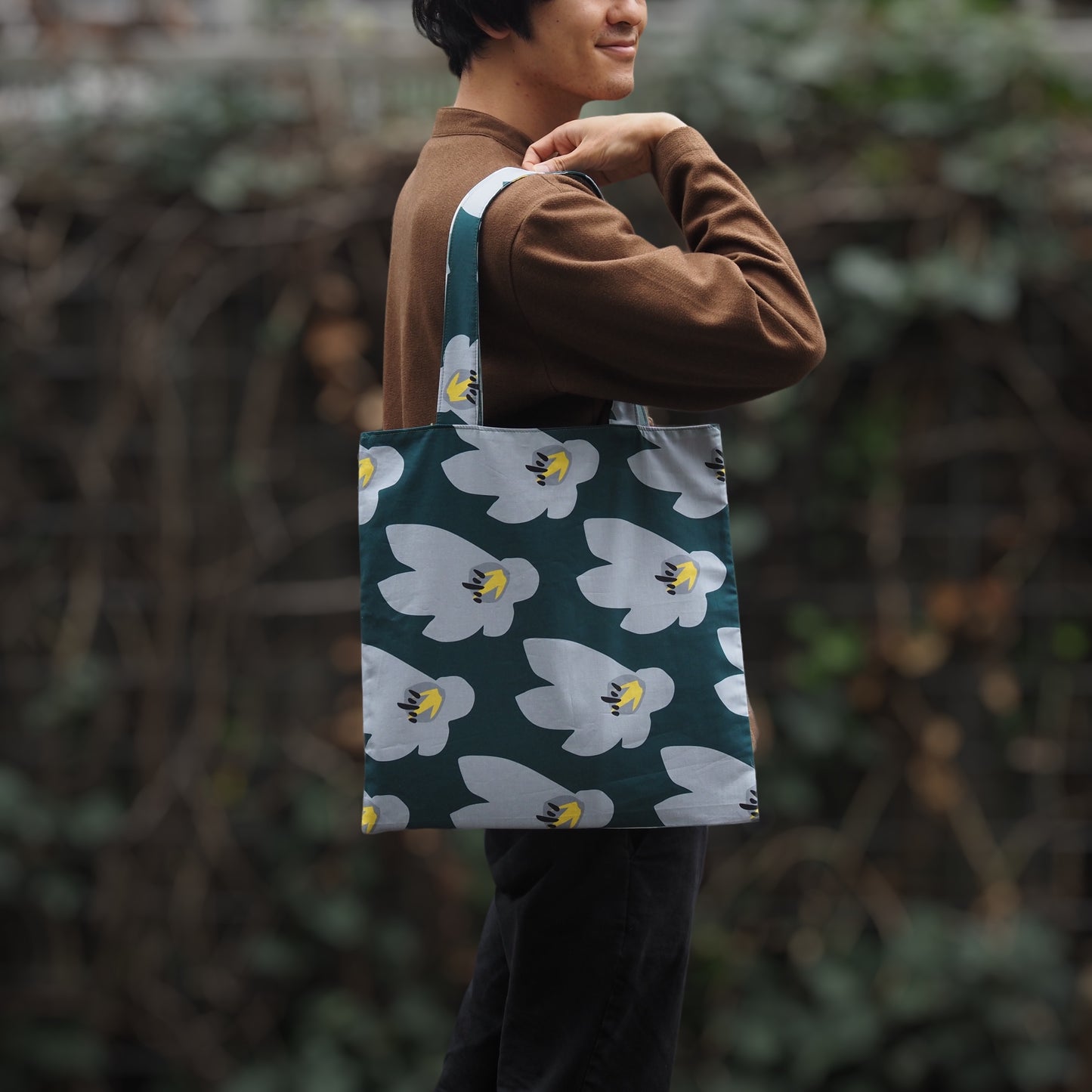 スクエアトートバックB4  〈桜崩し Sakura-Kuzushi〉