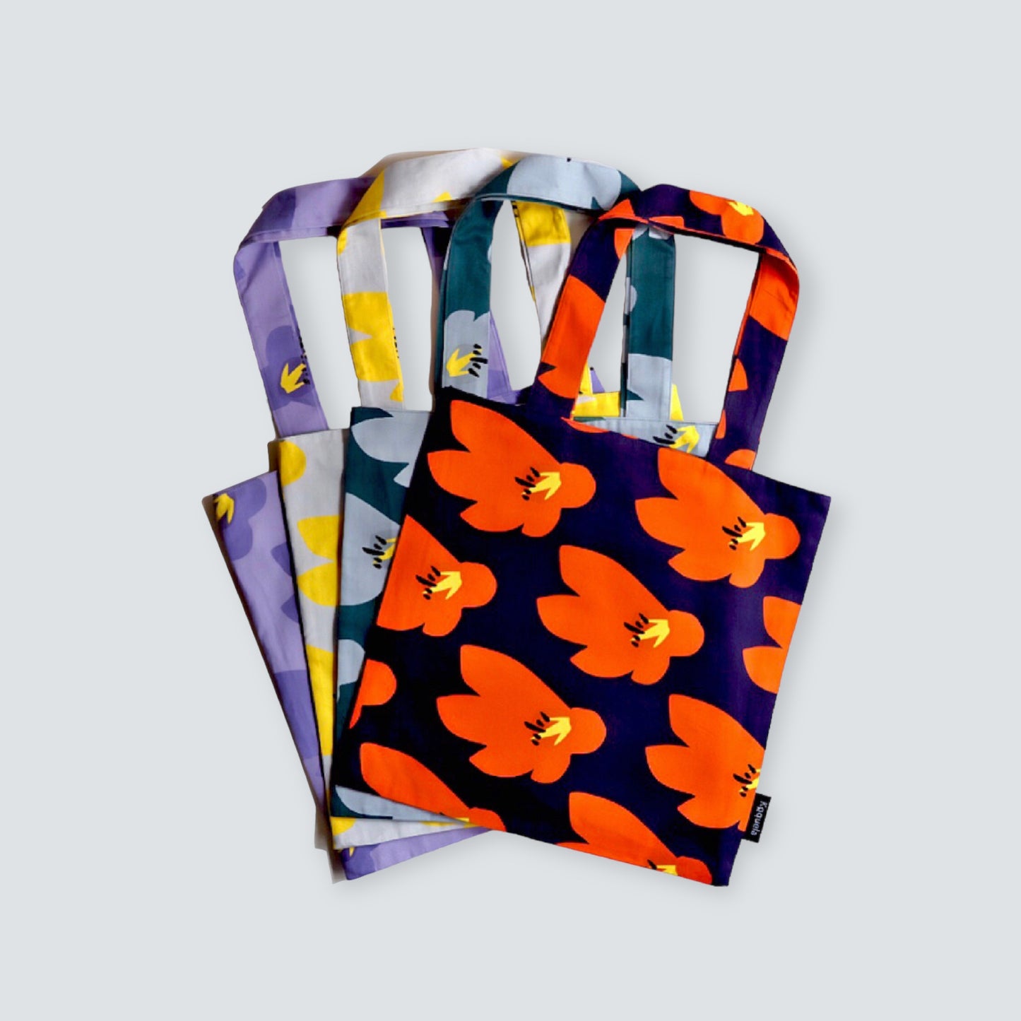 スクエアトートバックB4  〈桜崩し Sakura-Kuzushi〉