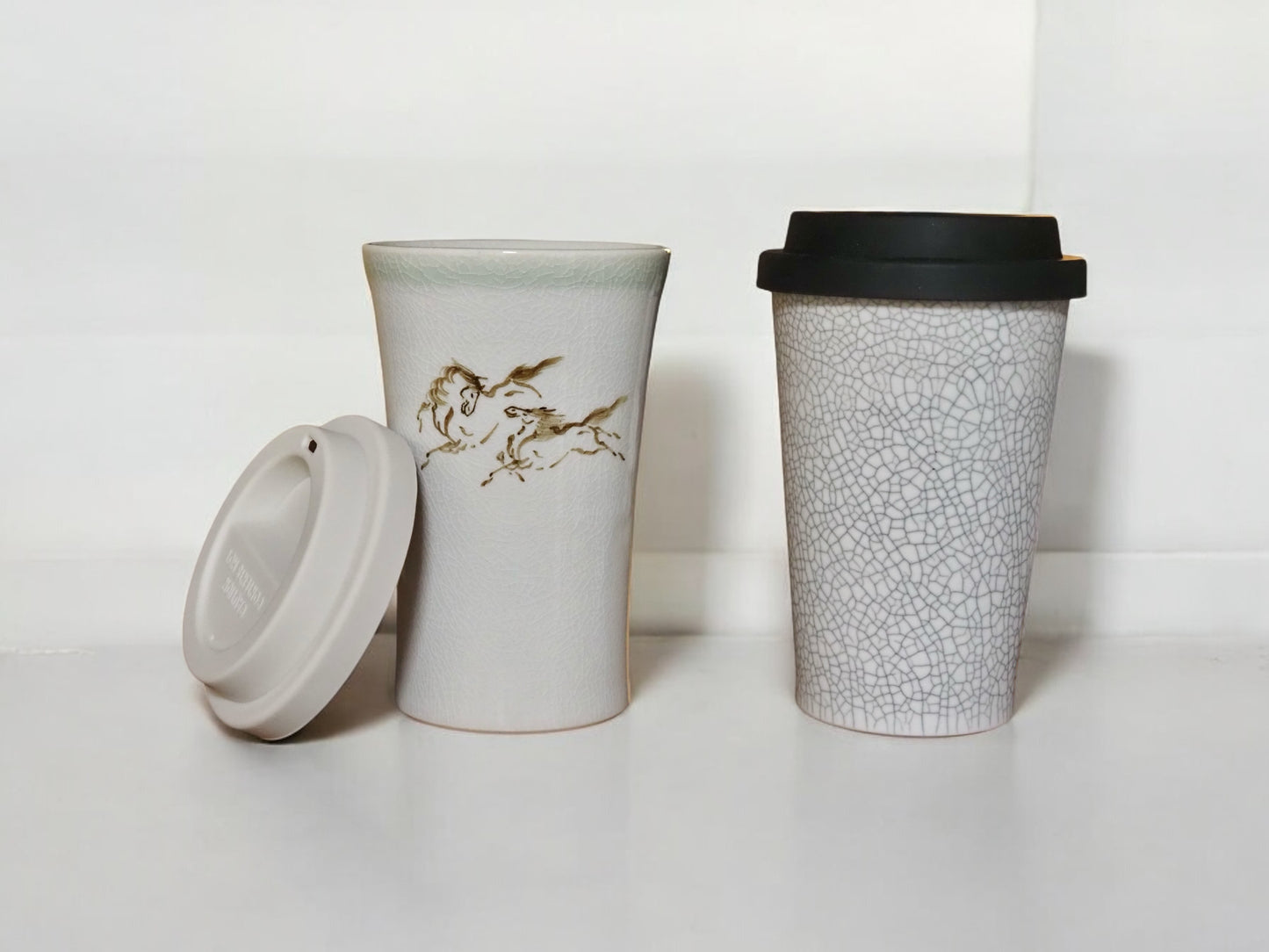 大堀相馬焼 ふたたび -Soma Dual Layer Tumbler- 青日々
