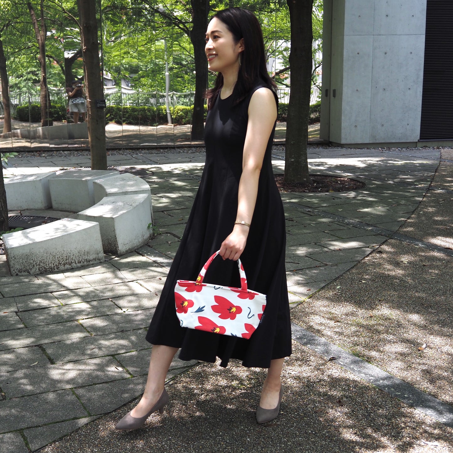 船形トートバック  〈桜崩し Sakura-Kuzushi〉