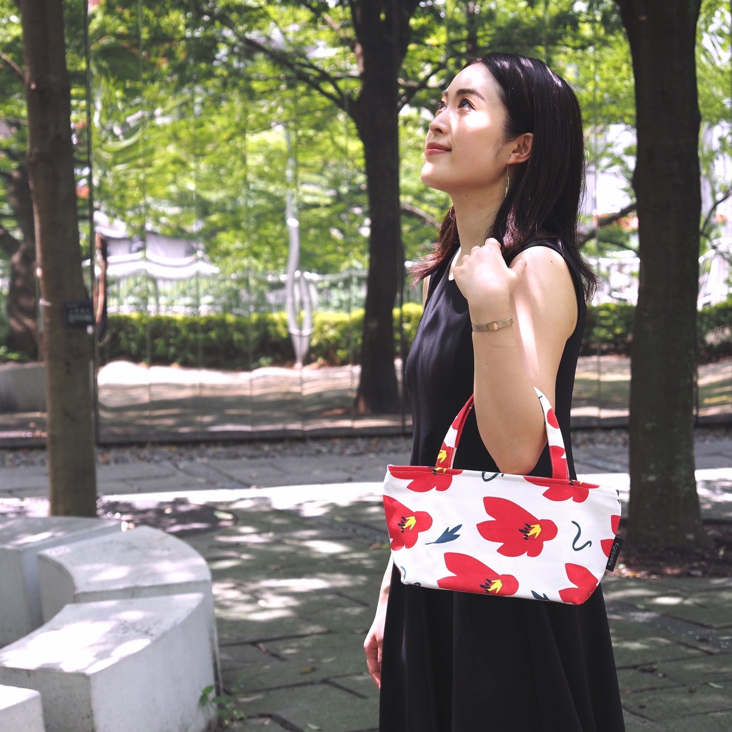 船形トートバック  〈桜崩し Sakura-Kuzushi〉