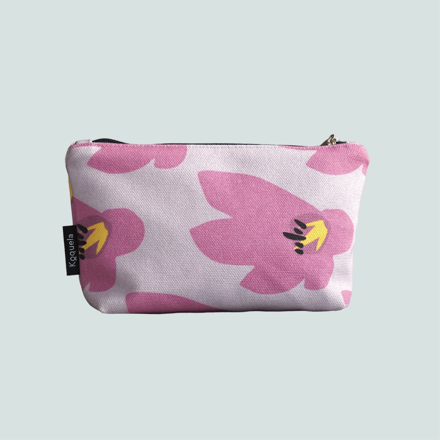 帆布ポーチ(L)〈桜崩し Sakura-Kuzushi〉