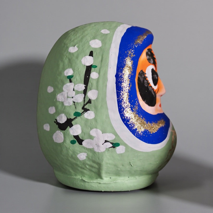 松川だるま×大堀相馬焼「福駒だるま」