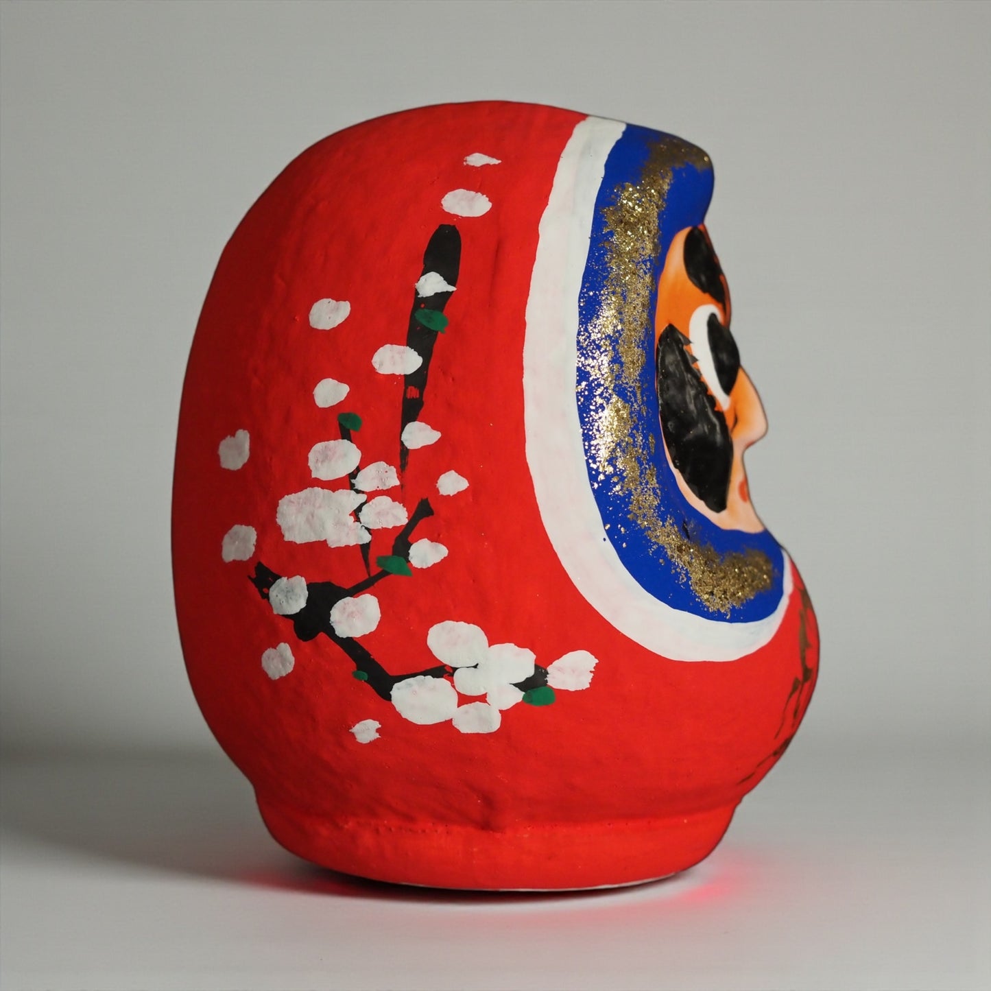 松川だるま×大堀相馬焼「福駒だるま」