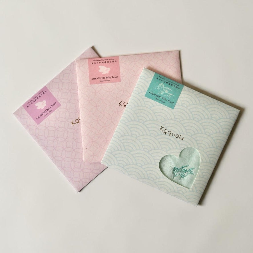 【予約販売｜7月24日より順次発送】OMAMORI Baby シリーズ ー 東北の伝統模様を贈る ー