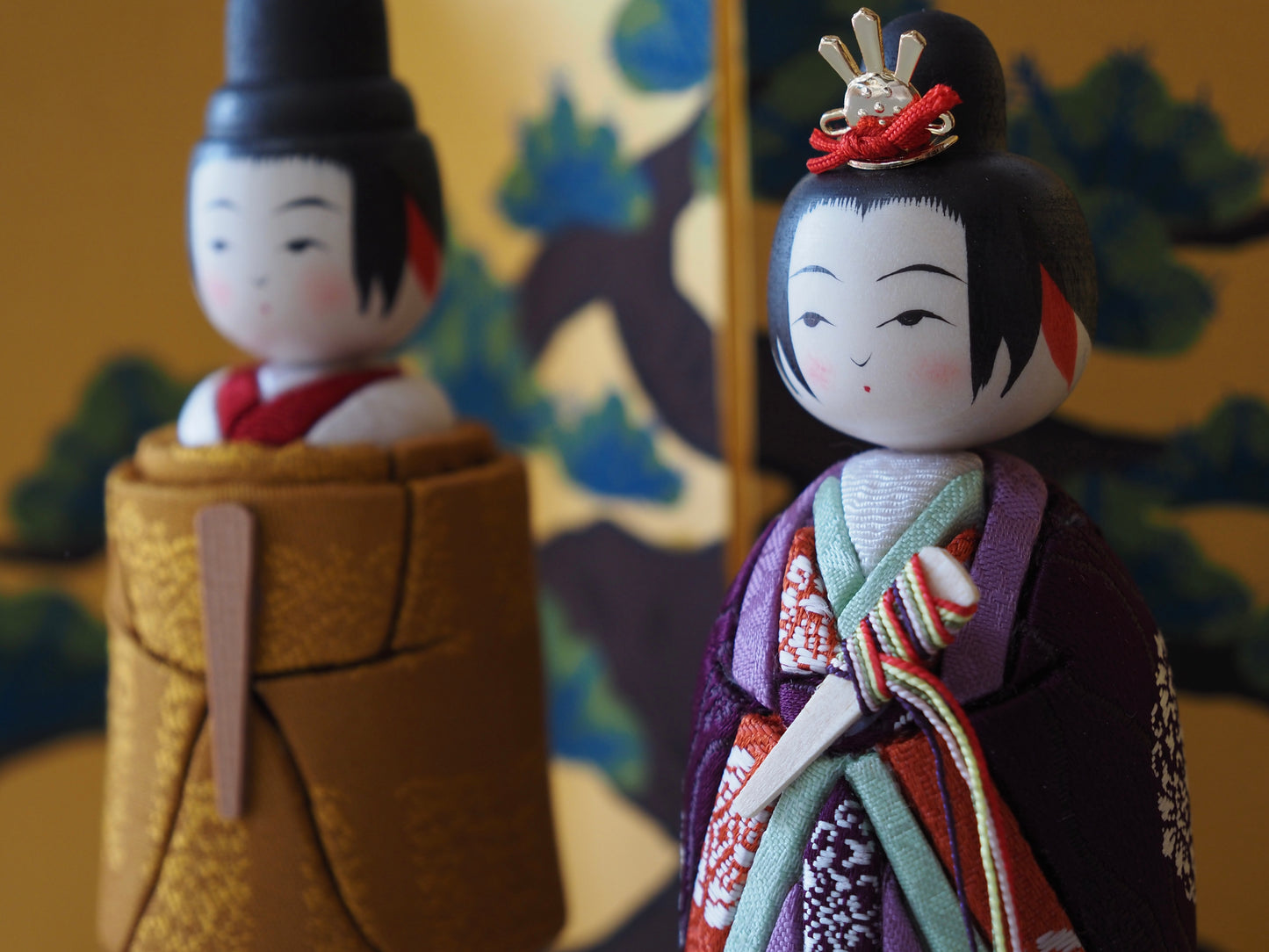 豊穣 Houjyo  江戸木目込み人形×宮城伝統こけし
